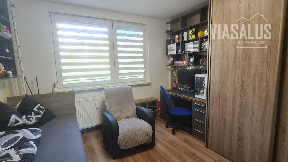 Na predaj zariadený 3-izb byt s balkónom po rekonštrukcii