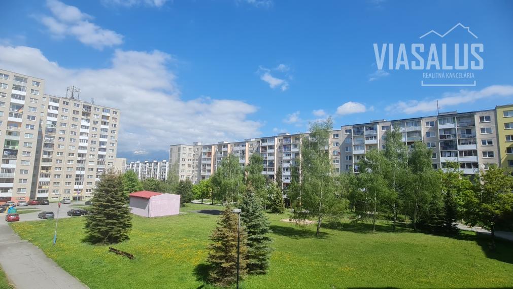 Na predaj zariadený 3-izb byt s balkónom po rekonštrukcii